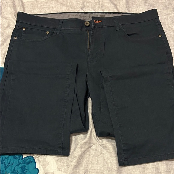 Weatherproof Men's Straight Jeans - Dark Blue - Picture 1 of 3